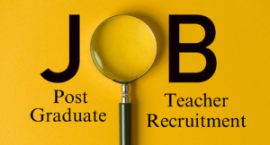 Post Graduate Teacher Recruitment